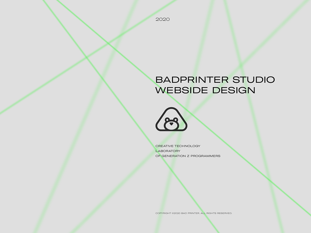 坏打印机 Studio 官网|BadPrinter Studio Website