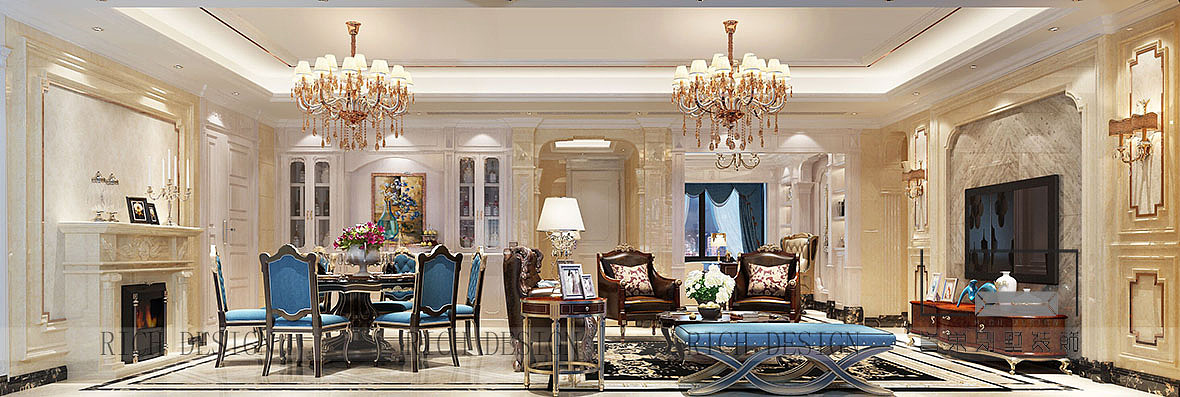 山语清晖别墅欧式装饰（图ZMTMyNzgwODI4） - 家装设计 - 站酷设计师深圳誉巢别墅装饰原创素材 - 站酷ZCOOL