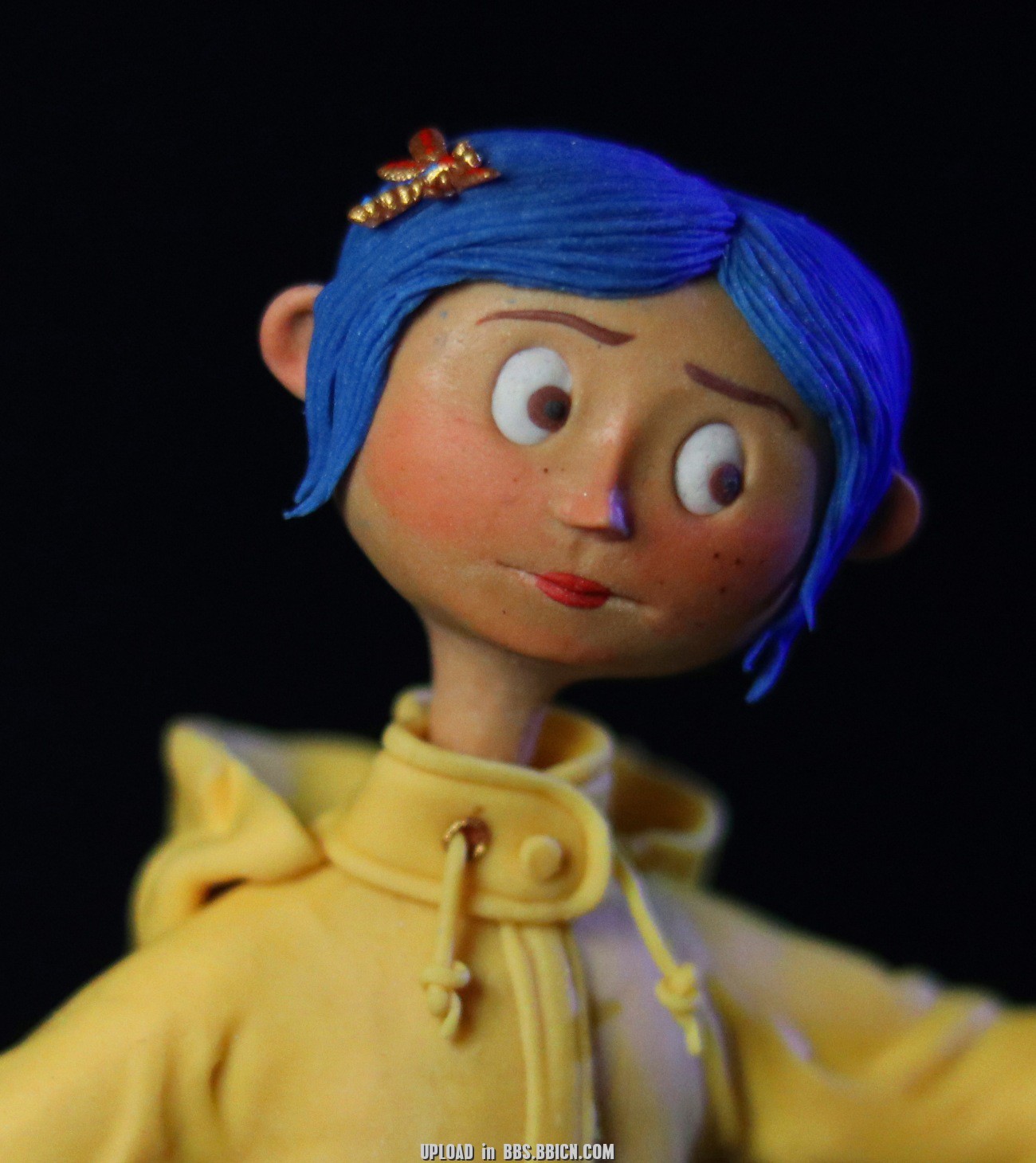 塑新斋潘纪坤手作彩塑之鬼妈妈卡罗琳粘土手办