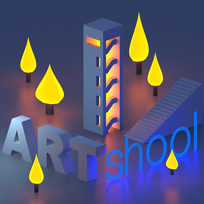 c4d个人练习Day1打卡【李翔老师的课程】（图ZMjcxODMwNDA0） - 场景 - 站酷设计师凉凉丿原创素材 - 站酷ZCOOL