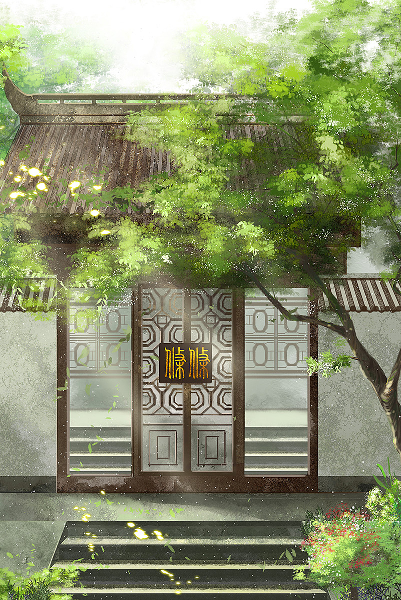 古风场景（图ZMTgwOTQyOTg0） - 商业插画 - 站酷设计师一条一条又一条原创素材 - 站酷ZCOOL