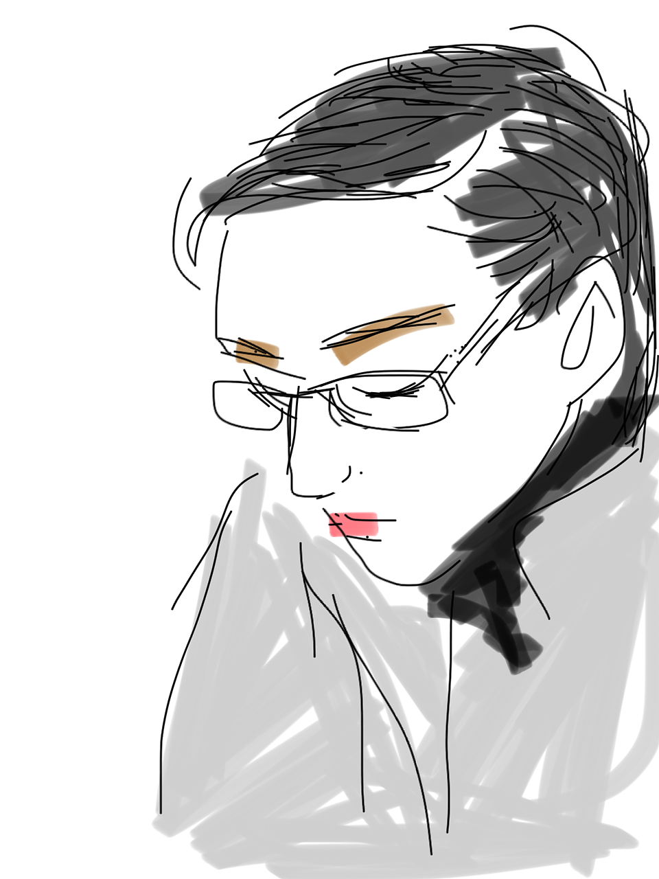 地铁众生相第三周（图ZNDQ2NDEwNjQ=） - 新锐潮流插画 - 站酷设计师shushu1220原创素材 - 站酷ZCOOL