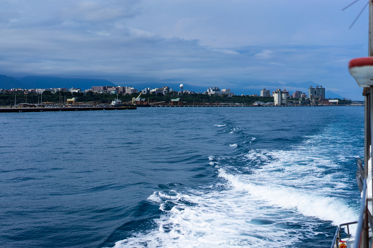 blue——花莲的海