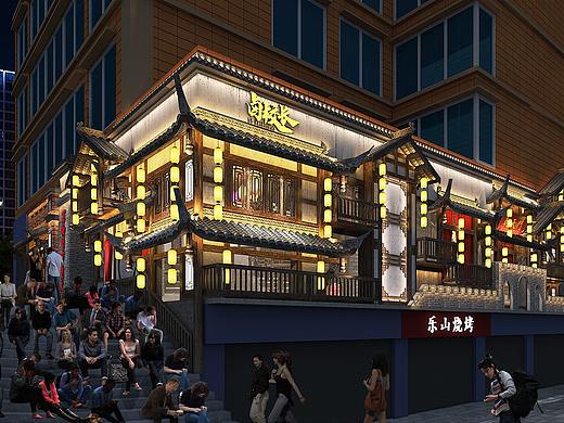 卤校长卤味火锅 | 餐饮品牌空间设计