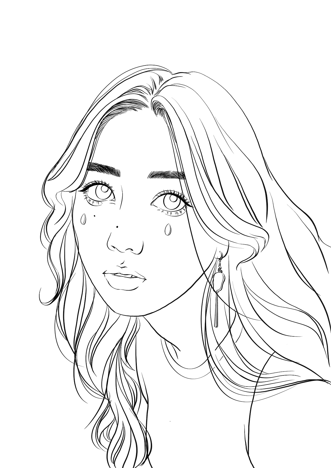 简单头像画（图ZMTQyODY5MTIw） - 创作习作 - 站酷设计师樊叉叉原创素材 - 站酷ZCOOL