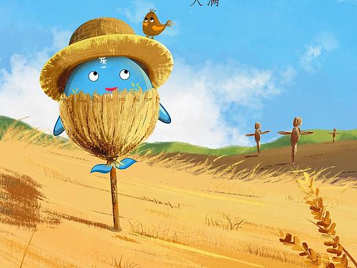 二十四节气小满（个人主页-ZNTMzNjQwNzY=） - 商业插画 - 站酷设计师是阿切不是喷嚏原创素材 - 站酷ZCOOL