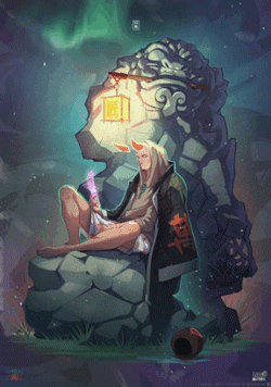 【 萬 · 九蓮寶燈 】（图ZMjAwMjQ5MzY0） - 创作习作 - 站酷设计师YOUNGIKE原创素材 - 站酷ZCOOL