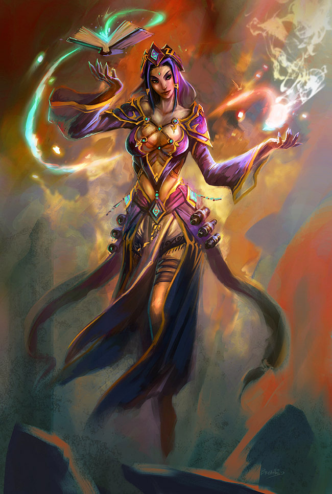 《dragonsong编年史角色设计》|插画|游戏原画|breathin