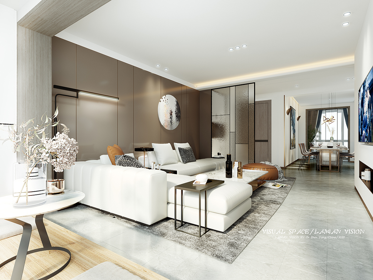 新中式客餐厅效果