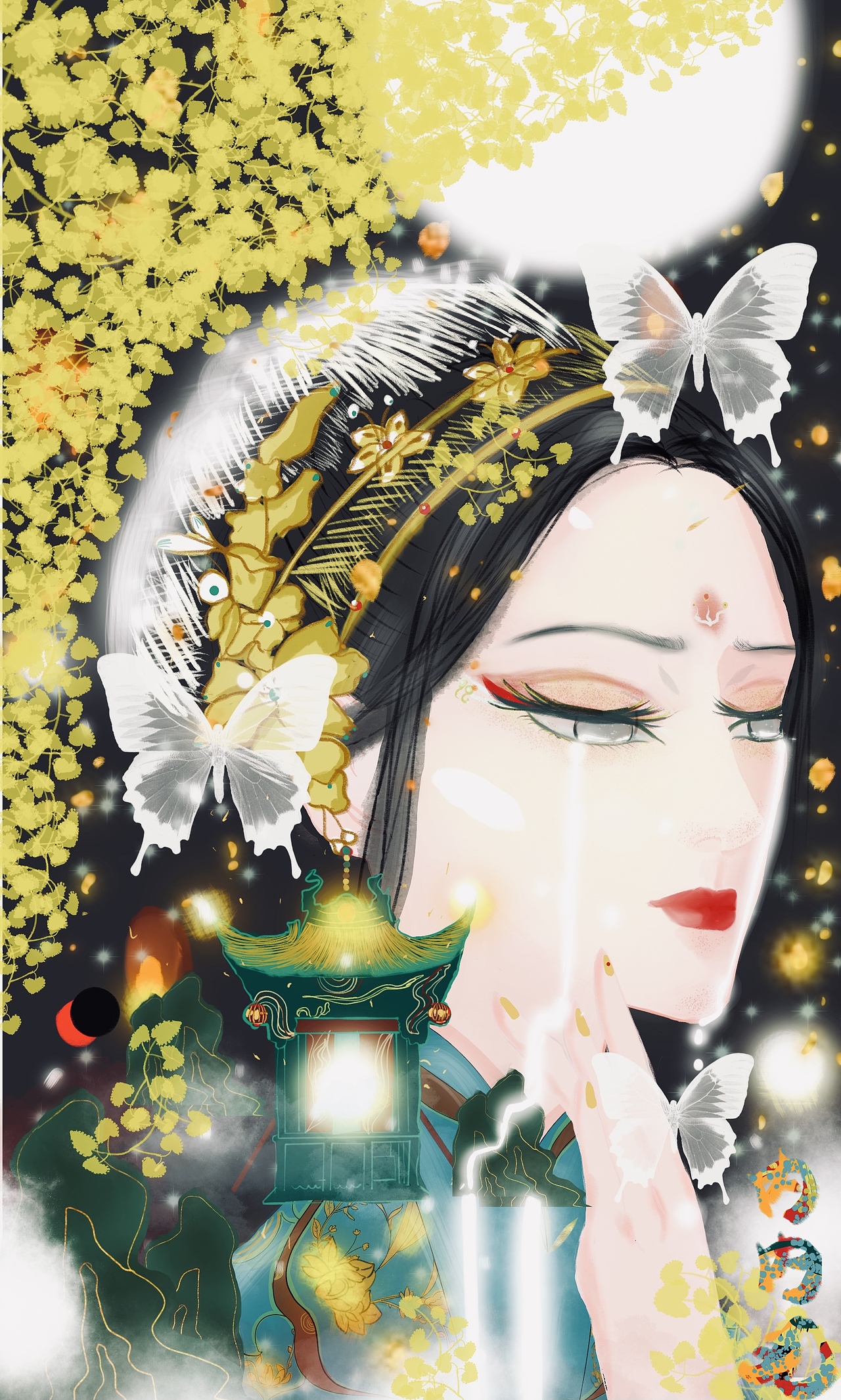 美人泉（图ZMjM3MTQ0NDky） - 商业插画 - 站酷设计师肉肉丸会画画原创素材 - 站酷ZCOOL