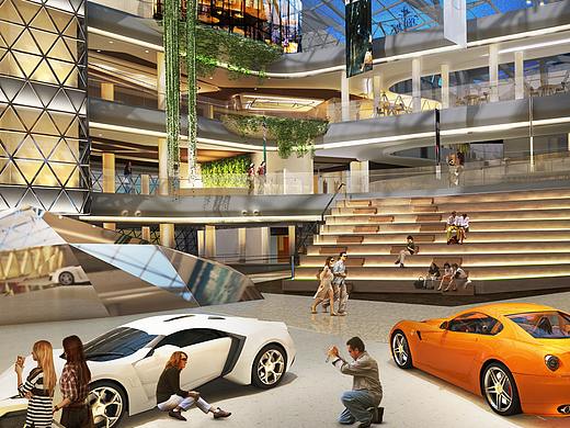 商场内部照明设计