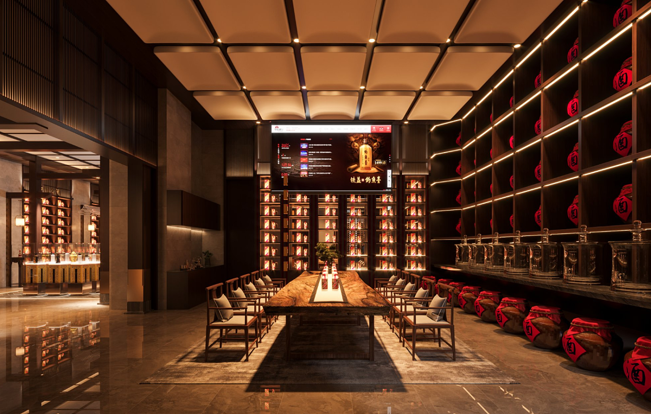 酒行案例——何以解忧唯有杜康|空间|酒店餐饮设计|北玄笑笑 - 原创