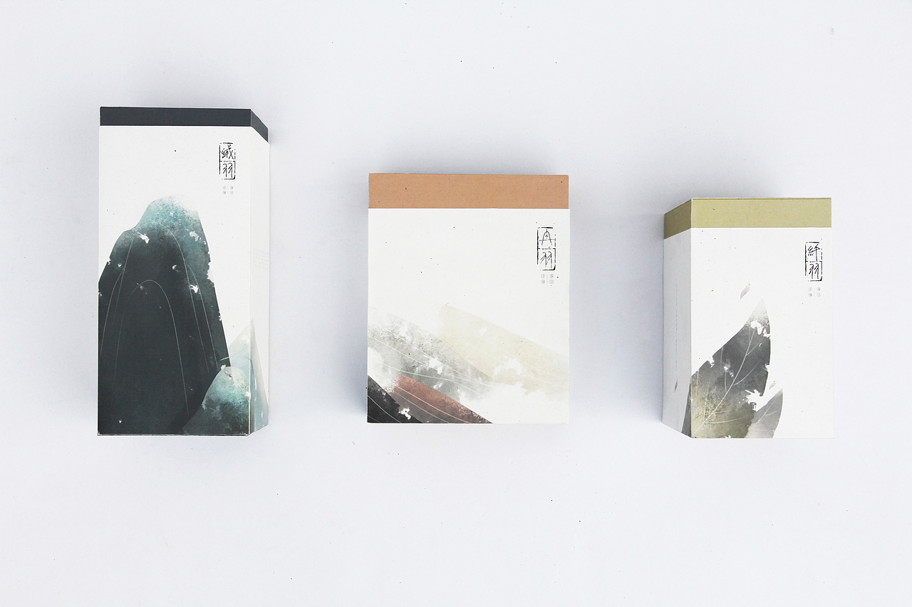 毕业设计“拂羽”君山银针茶叶包装再设计（图ZMTUwNjEzNzY=） - 包装 - 站酷设计师y506842077原创素材 - 站酷ZCOOL