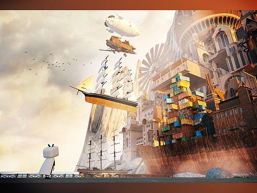 SAILING IN THE SKY（个人主页-ZNDk5Njc2NDA=） - 品牌 - 站酷设计师PaperInk原创素材 - 站酷ZCOOL