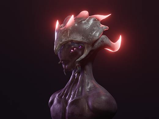 Belphegor欲恶魔|Blender全流程三维概念设计