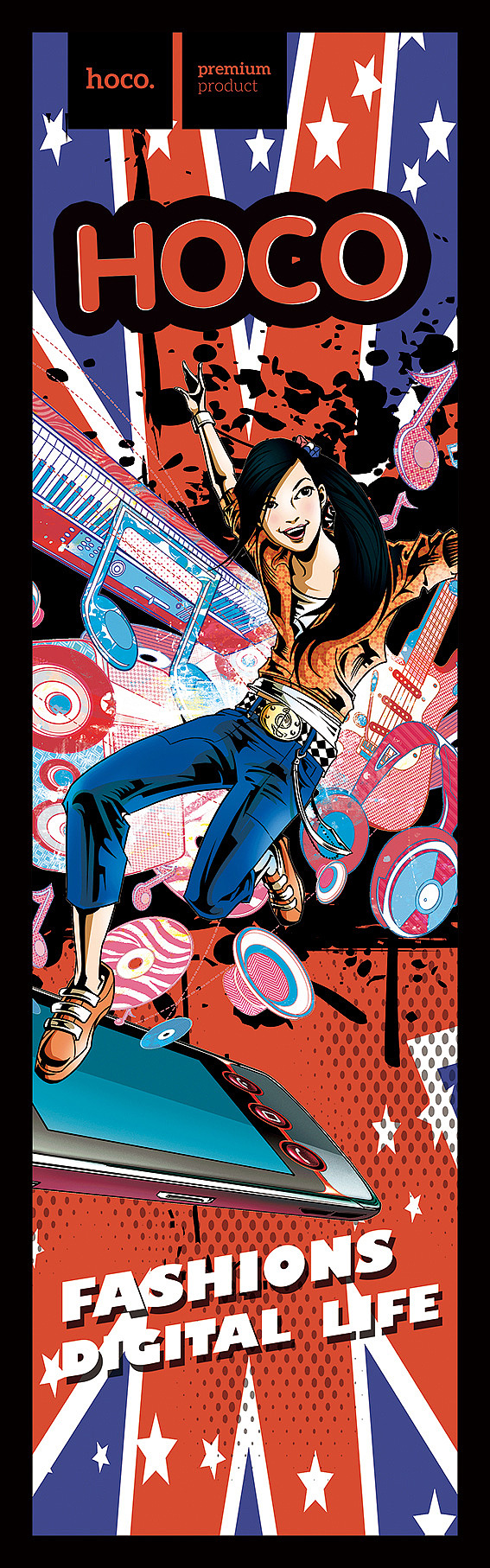 嘻哈加波普风格海报设计（图ZODY3MjIxNjg=） - 海报 - 站酷设计师Harith浩先森原创素材 - 站酷ZCOOL