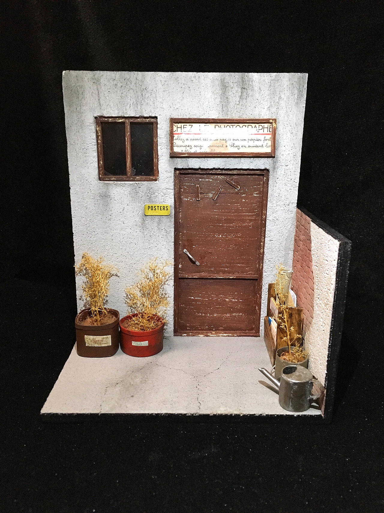 自制微缩场景模型