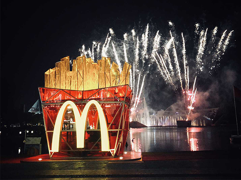 关于薯条的新年童话——麦当劳欢乐海岸甜品站