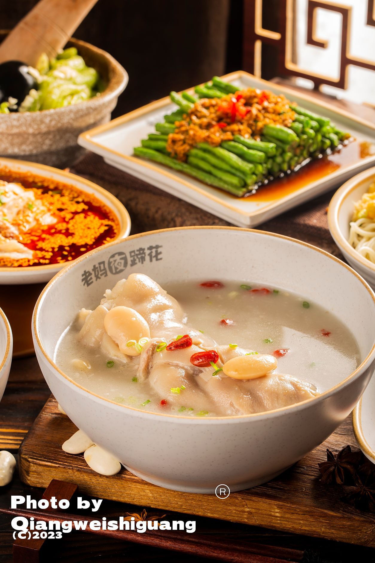 蹄花汤拍摄（图ZMzUyMjk0NTA0） - 美食摄影 - 站酷设计师蔷薇食光原创素材 - 站酷ZCOOL