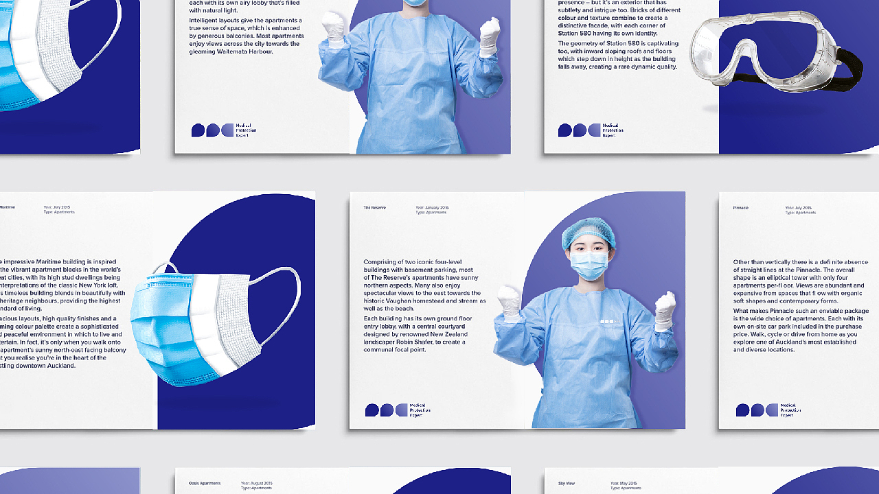 PPE·医疗防护品牌视觉设计