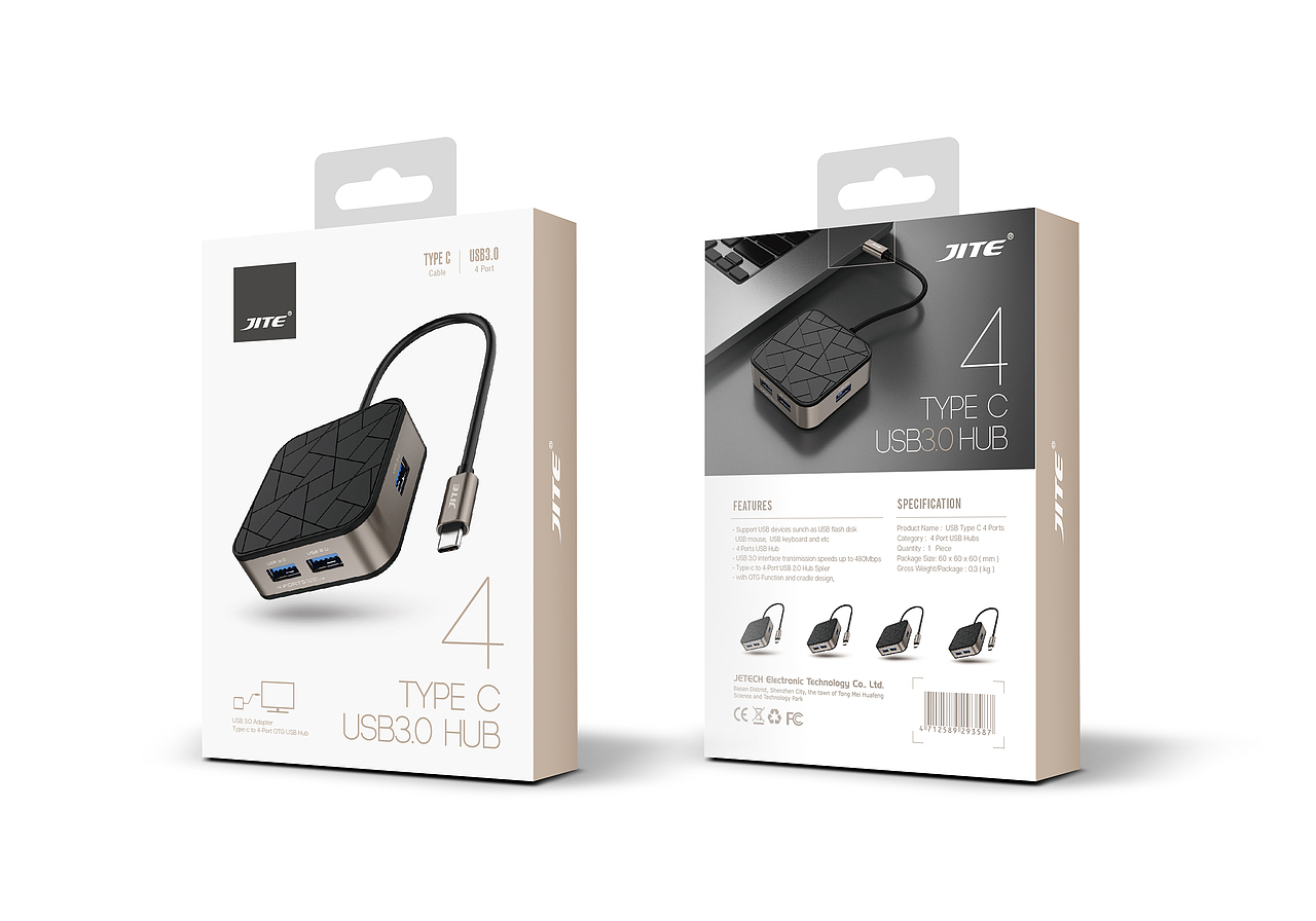 Type-C HUB 包装（图ZMTI5MDkxNjk2） - 包装 - 站酷设计师jackchiang原创素材 - 站酷ZCOOL