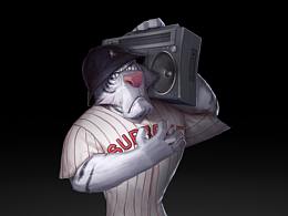 动画角色设定——hiphop animal