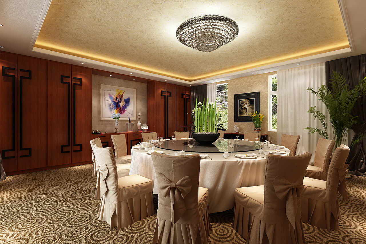 五星级养老院主要空间完整方案