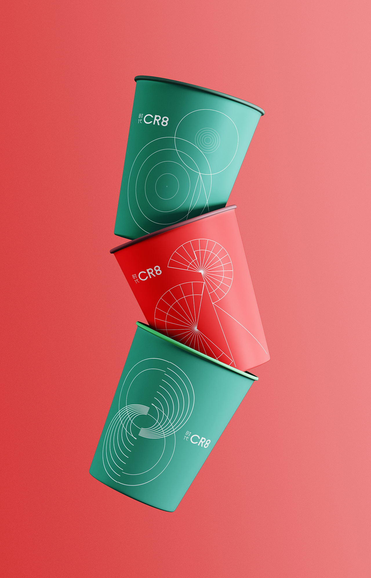 广告画面延展:从cr8构图出发,构建具有识别度与视觉记忆力度的版式,以