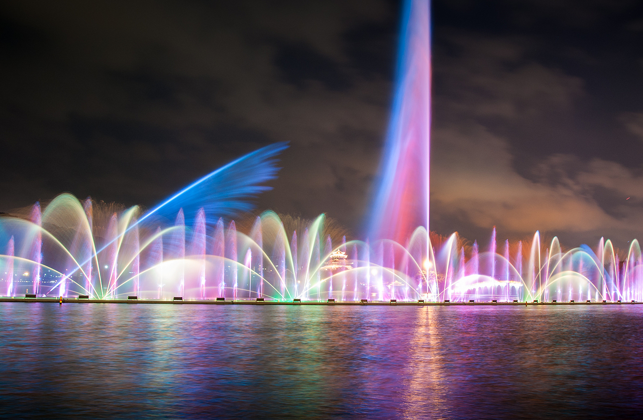 喷泉（图ZMzE5MDY3ODg=） - 风光摄影 - 站酷设计师UU视觉设计原创素材 - 站酷ZCOOL