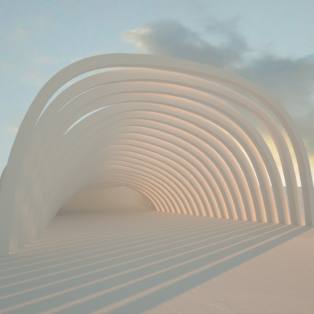 3D抽象场景 cinema 4d/octane render（图ZMTE1MjEyMTA0） - 建筑/空间 - 站酷设计师何思佳原创素材 - 站酷ZCOOL