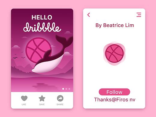 dribbble illustration