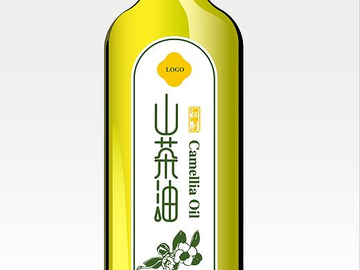 山茶油 瓶贴