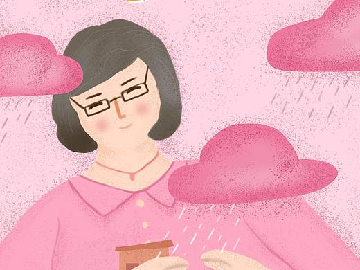 半臨摹半創(chuàng)造的畫了一副母親節(jié)的插畫（個人主頁-ZMjc3NjIxMzY=） - 創(chuàng)作習(xí)作 - 站酷設(shè)計師三月不正原創(chuàng)素材 - 站酷ZCOOL