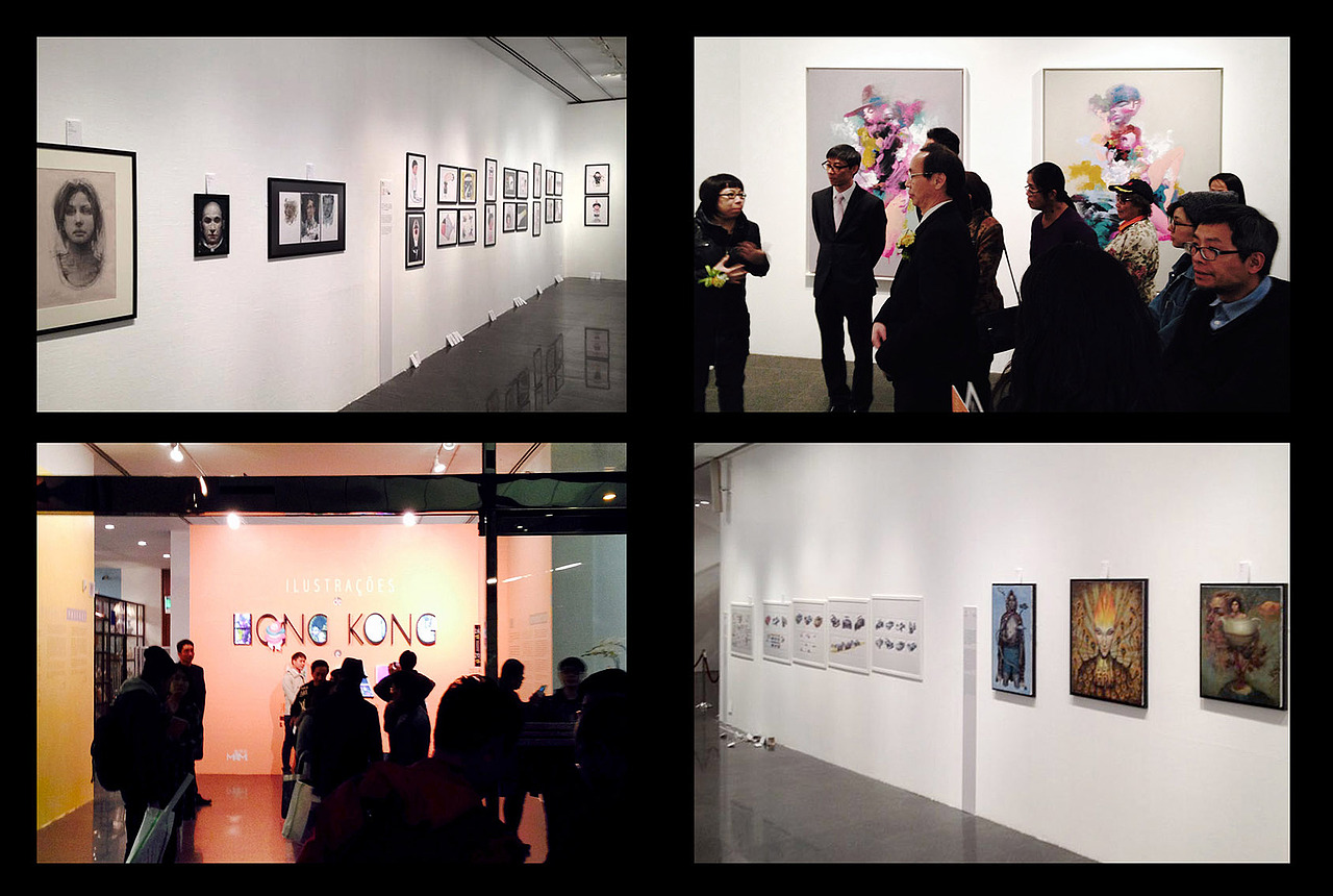 港澳插畫交流展（图ZMTQxNDk1NTI=） - 艺术插画 - 站酷设计师ChowLee原创素材 - 站酷ZCOOL