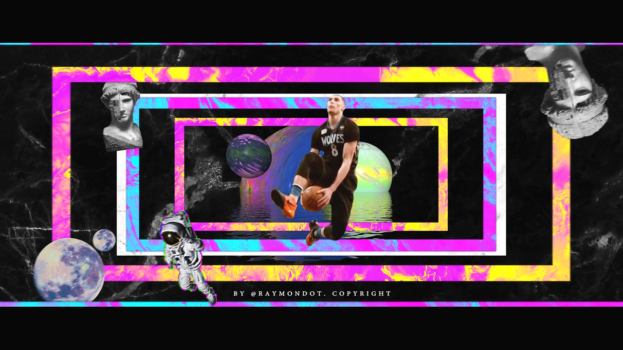 NBA 主题混搭风练习（图ZMjE0NTM3NzUy） - 短片 - 站酷设计师Raymondot原创素材 - 站酷ZCOOL