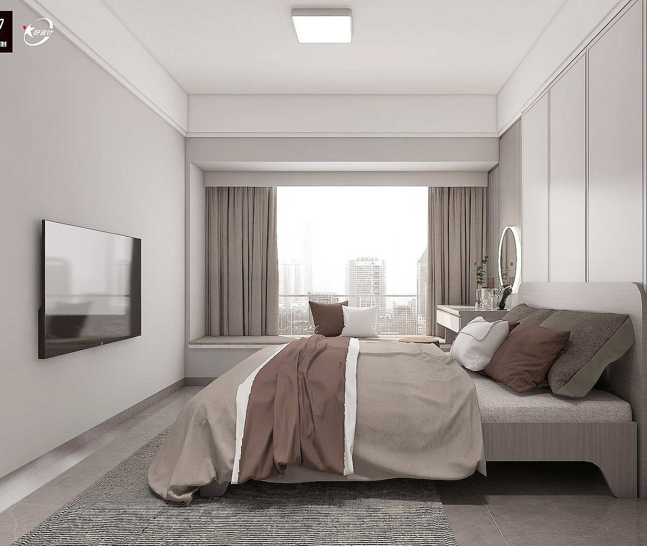 竖厅改横厅空间感爆棚