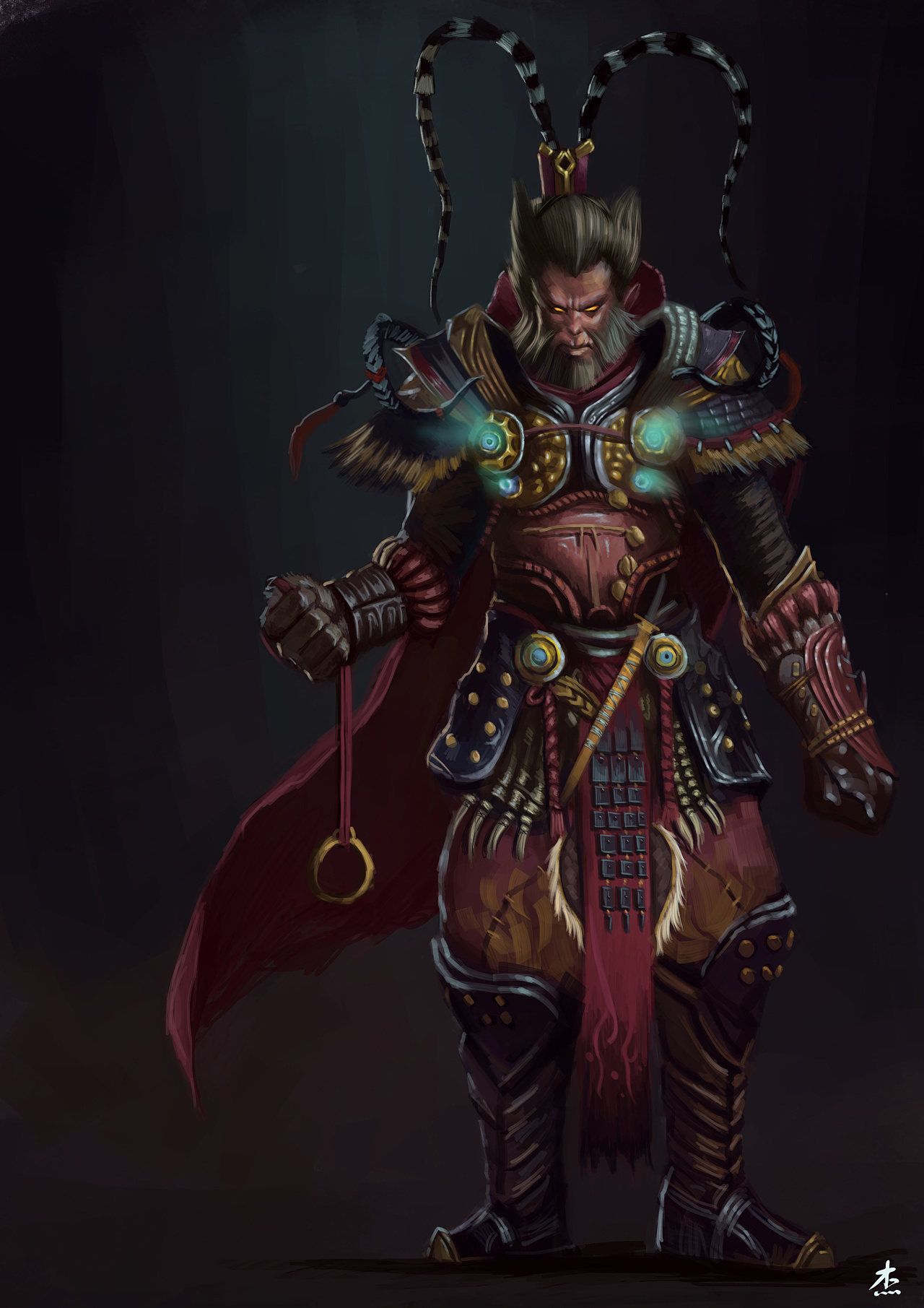 临摹斗战神系列 |插画|创作习作|梦想君 - 原创作品 - 站酷 (zcool)