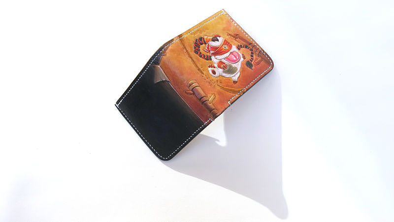 皮雕短夹（图ZNjQyOTc4NDA=） - 工艺品设计 - 站酷设计师柒玥皮具工作室原创素材 - 站酷ZCOOL