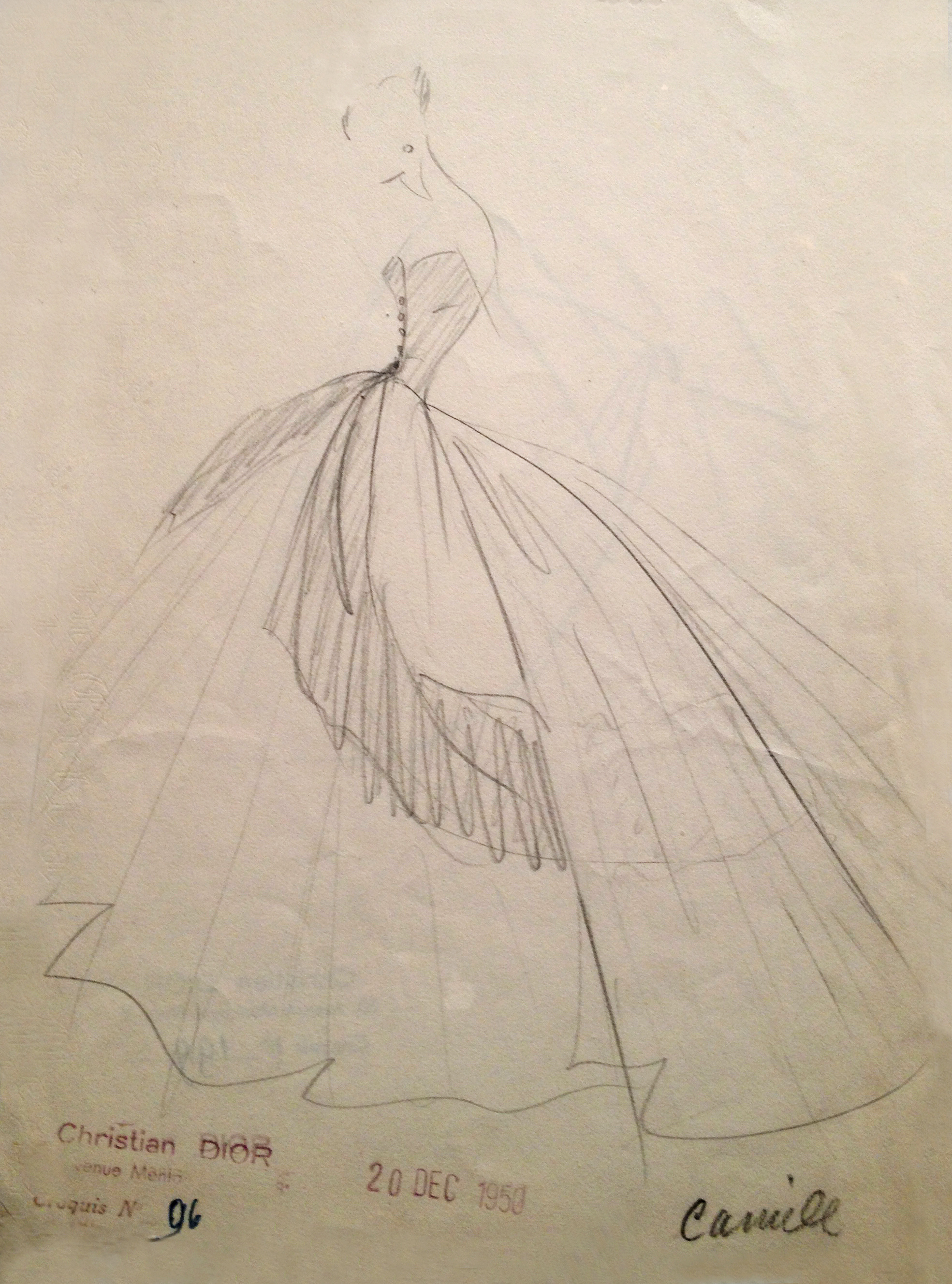 《迪奥精神》巴黎高级订制服装设计草图/展览/书籍画册设计/标志/橱窗