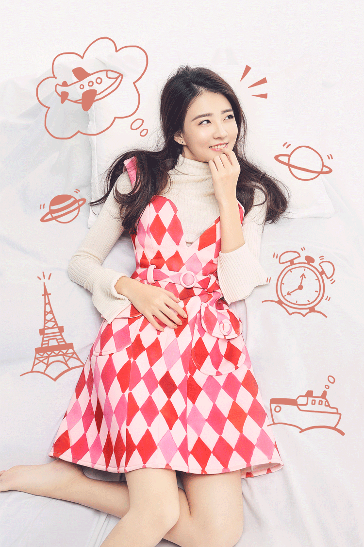 为明星徐璐做的照片插画（图ZNDIyMTUwMDQ=） - 商业插画 - 站酷设计师MISS木瓜原创素材 - 站酷ZCOOL