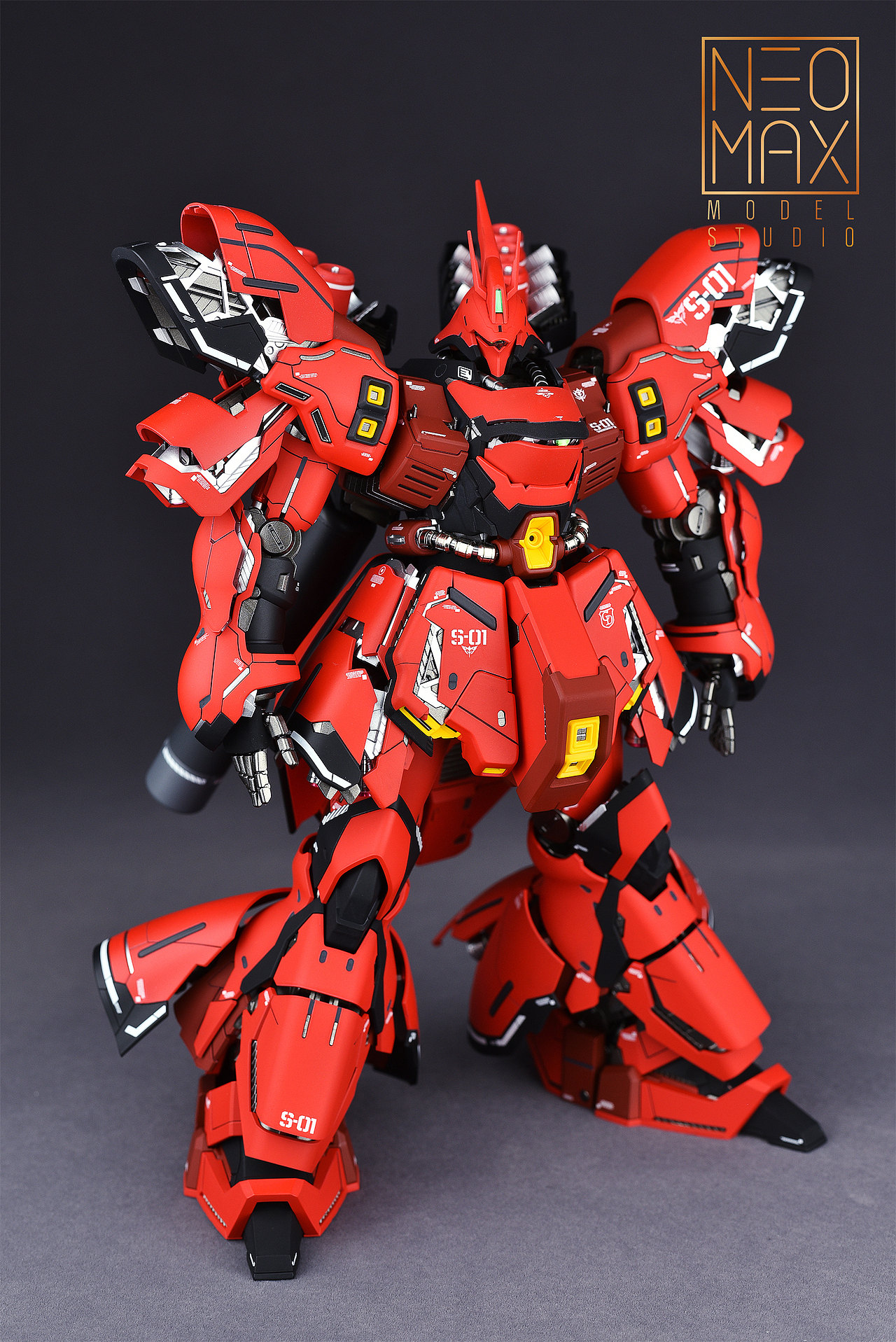 马沙逆袭!高达模型作品【万代mg 沙扎比ver.ka】