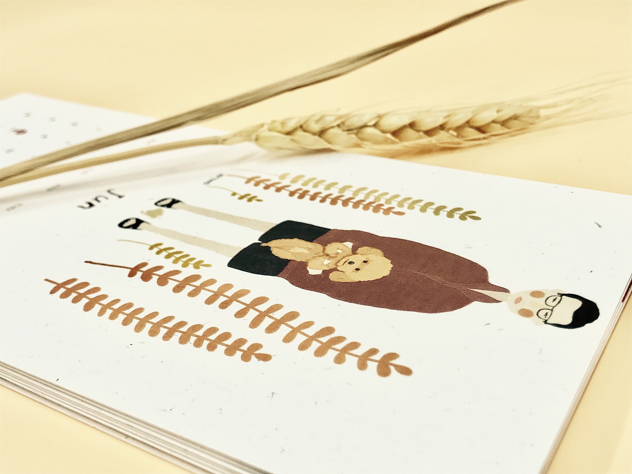 2018年插画日历(节日纪念版)