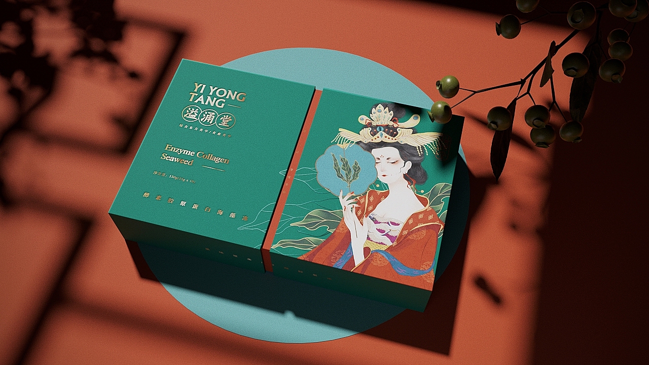 东方轻养生 · 《溢涌堂》品牌包装设计 