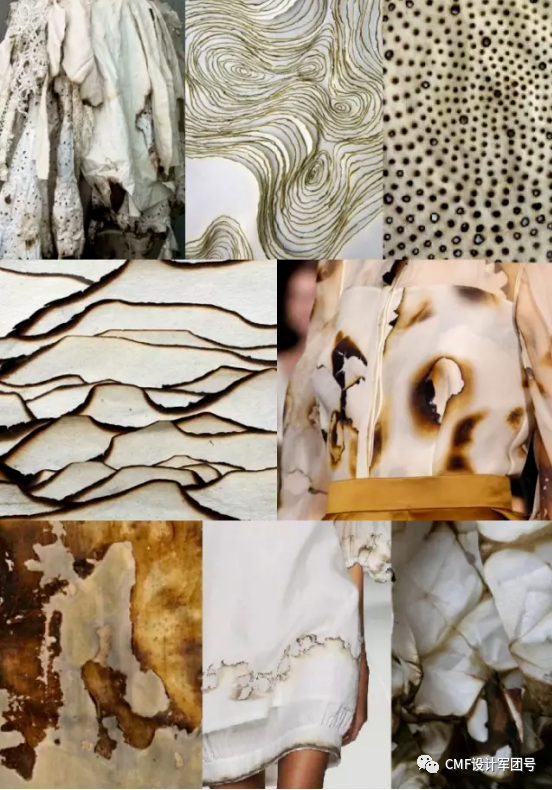 设计师在追求物体形式之时,也立足为对于肌理的创造,也就是人造肌理