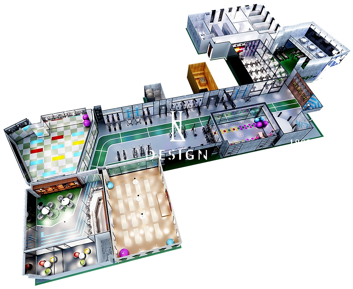 健身房设计装修