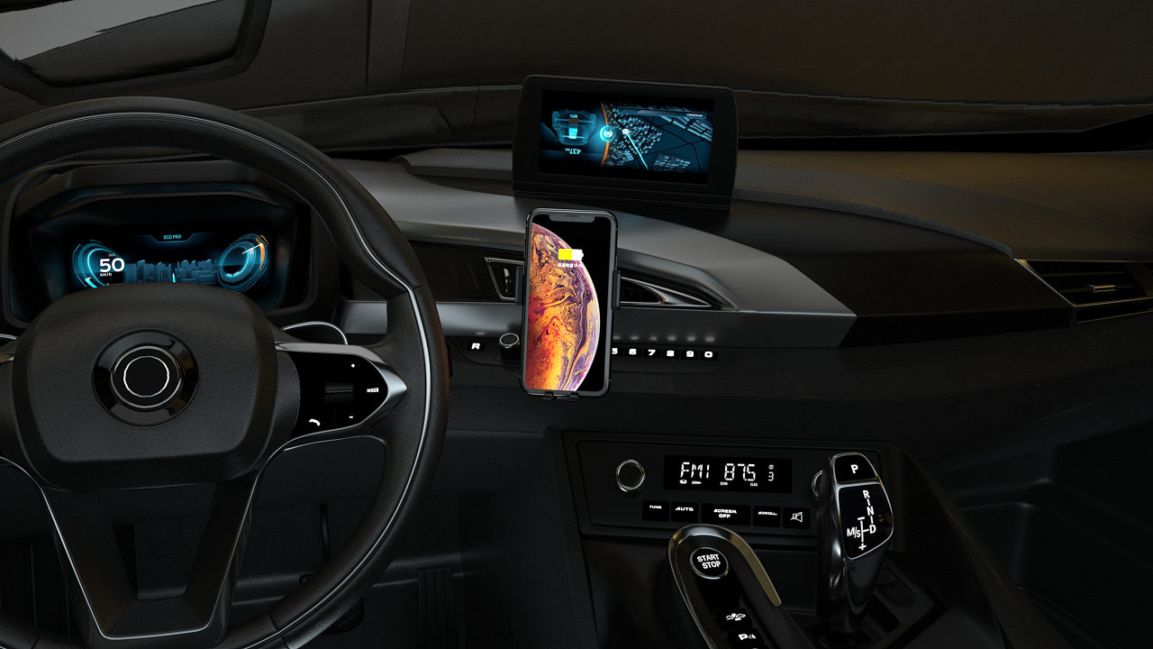 毕亚兹车载无线充（图ZMTYwMzAyNTc2） - 动画/影视 - 站酷设计师拾灬念原创素材 - 站酷ZCOOL