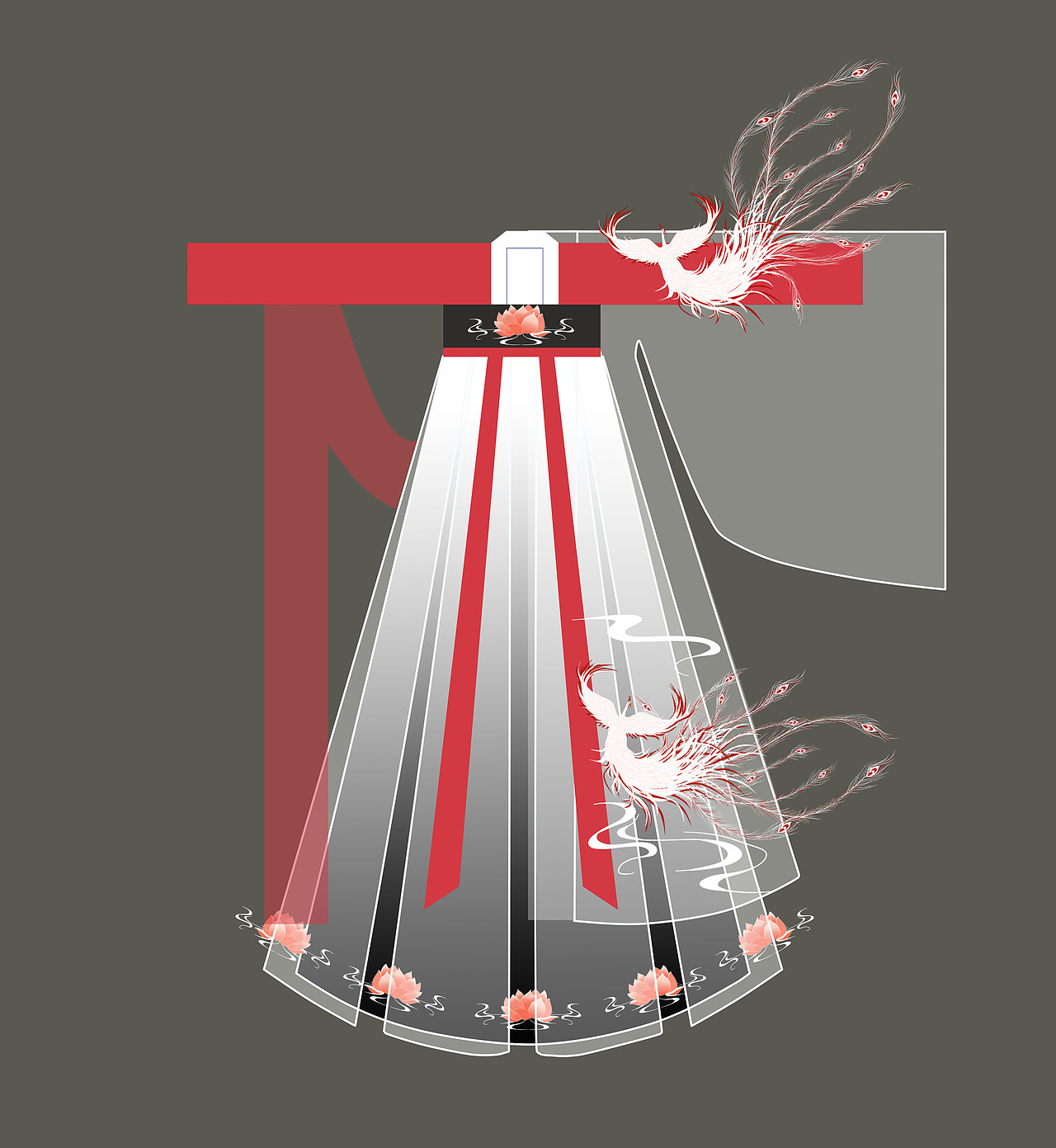 汉服设计^O^（图ZMTU3MjM5OTQ0） - 传统/民族服饰 - 站酷设计师李二多原创素材 - 站酷ZCOOL