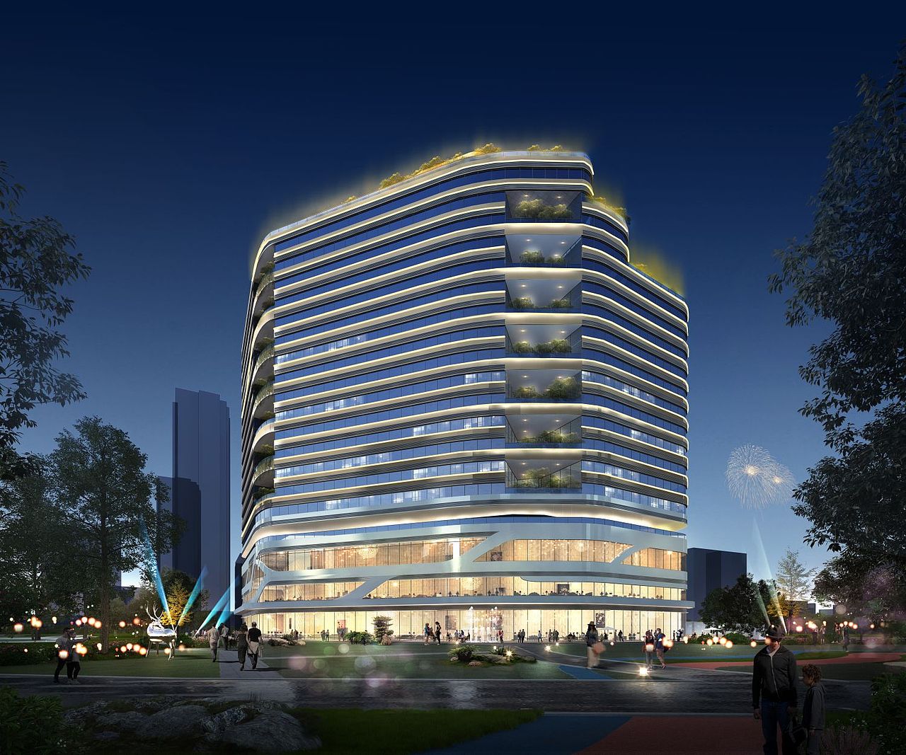 建筑后期｜效果图PS