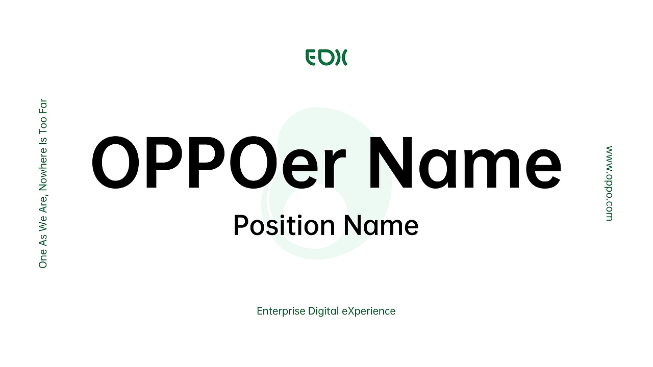 EDX LOGO及座位铭牌(for OPPO)