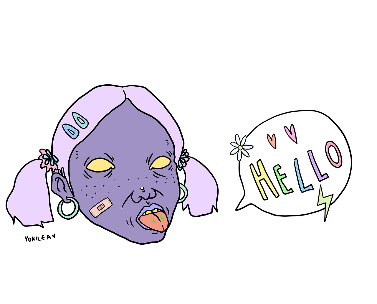 SPOTGUY六月更新 | 原创插画 涂鸦 怪诞画风